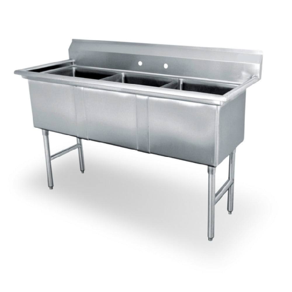 Steel Works Stainless SWS3C101410-318 Sink 18ga/304 Stainless Steel 19-1/2" X 35" X 43-3/4"H