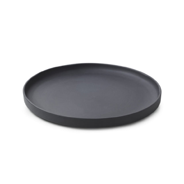 Revol 661451 CARACTERE BLACK DINNER PLATE Matt Slate Style