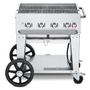 Crown Verity CV-MCB-30LP Mobile Outdoor Charbroiler LP Gas 38"L X 28"D