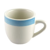 CAC China R-35-BLU Rainbow A.D Cup 3-1/2 Oz. 2-1/2" Dia. X 2-1/2"H