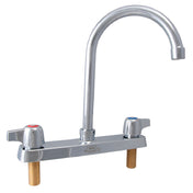 BK Resources BK8D-3G-G WorkForce™ Standard Duty Faucet Deck Mount 8" OC