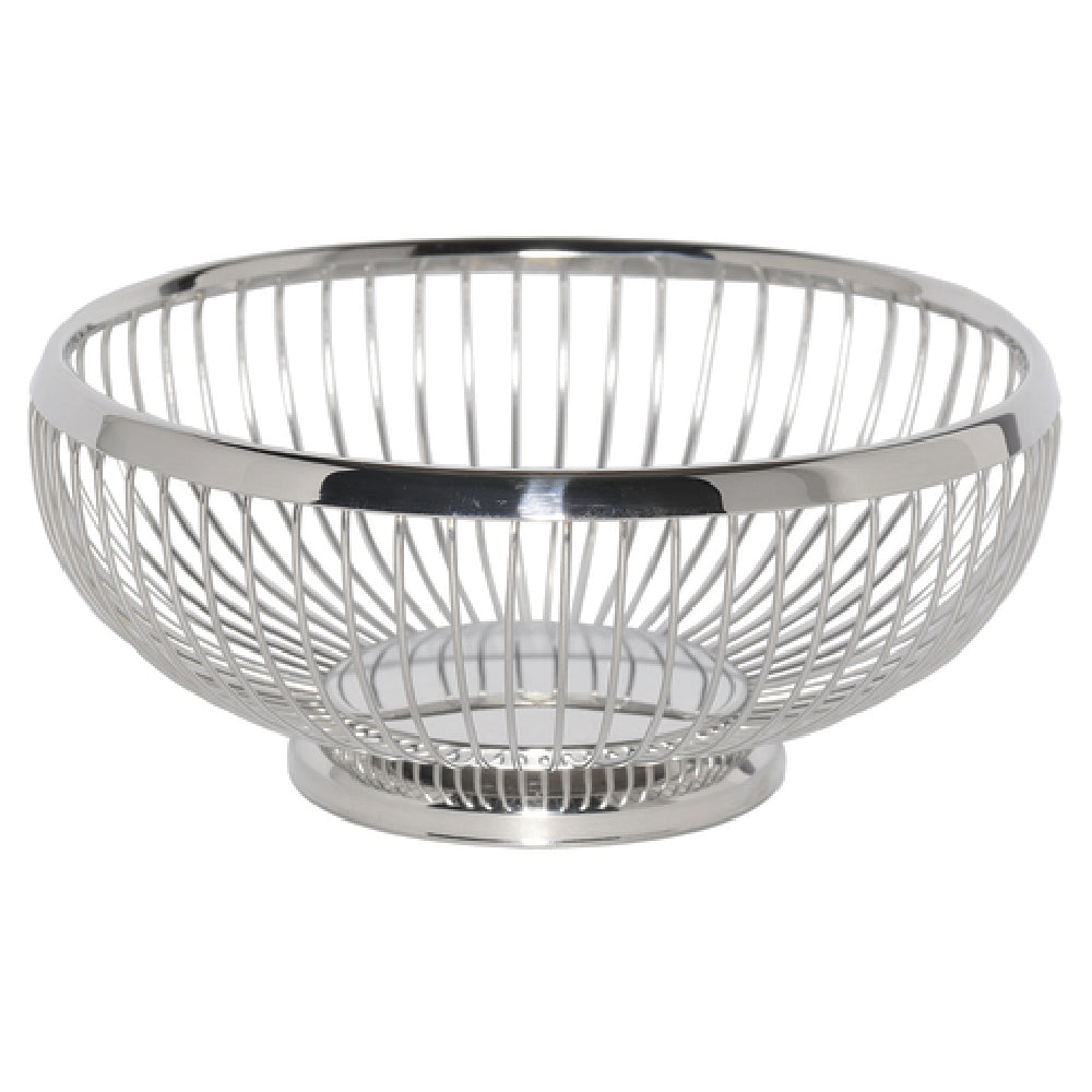 Service Ideas WBR9PS Basket 8-1/2" Dia. X 3-3/4" Round