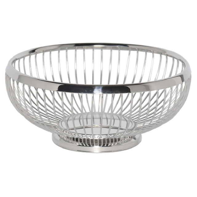 Service Ideas WBR9PS Basket 8-1/2" Dia. X 3-3/4" Round