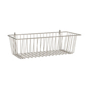 Metro H210S - SmartWall Life Storage Basket, 17-3/8"W X 7-1/2"D X 5"H, Type 304 Stainless Steel