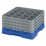 Cambro 16S900168 Camrack® Glass Rack With (4) Soft Gray Extenders Full Size