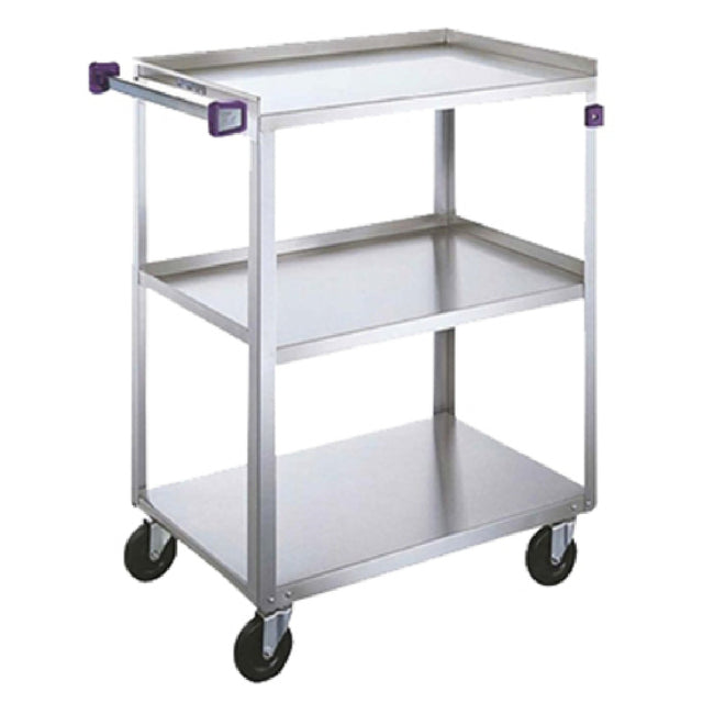 Lakeside 411A Medium Duty Utility Cart 3-tier Open Base