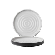 Arc Cardinal FP132 Chef & Sommelier Geode Charcoal Plate (D:6.0'') Stoneware