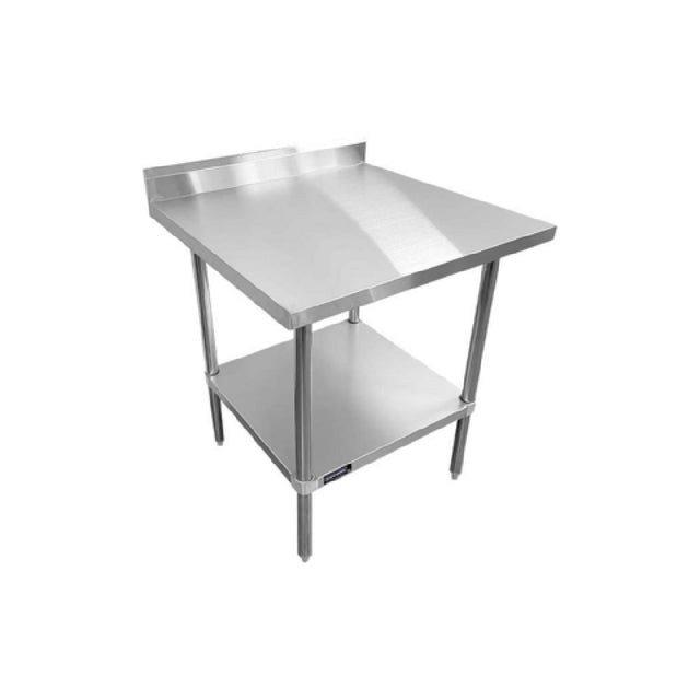 Sapphire Manufacturing SMTEB16-3024S Worktable 24"W X 30"D X 35"H 16/304 Stainless Steel