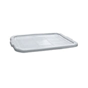 Admiral Craft DB-1520C/GY Dish/Tote Box Cover Flat Stackable