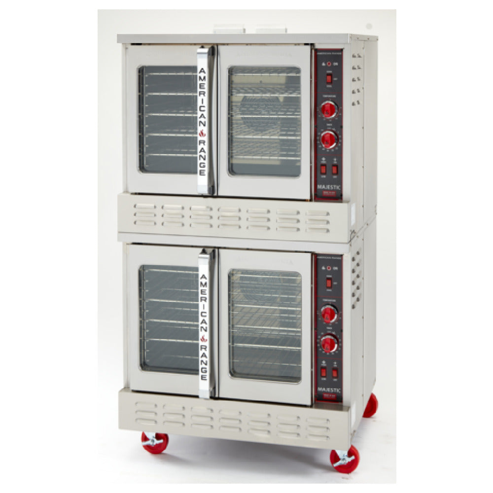 American Range MSD-2_NAT Majestic Convection Oven Gas Double-deck