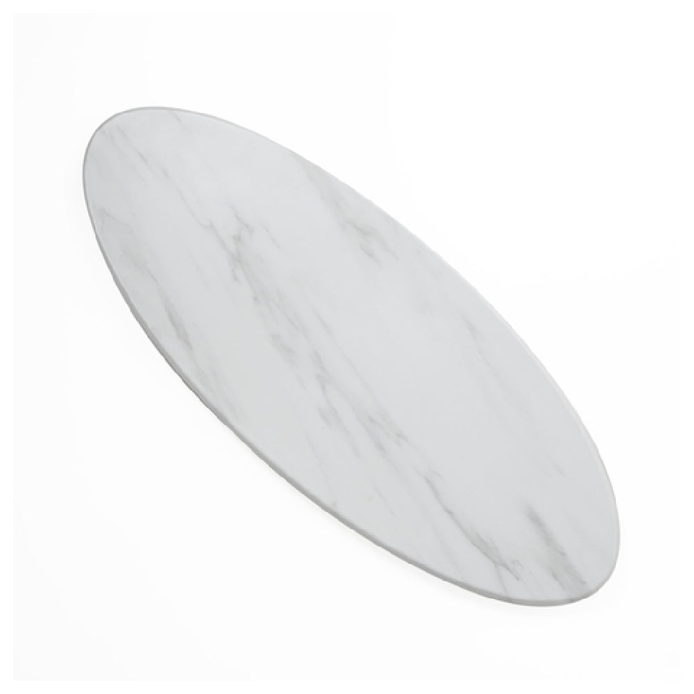 American Metalcraft MW25 Serving Board 25-1/2"L X 10-1/4"W X 1-1/8"H Oval