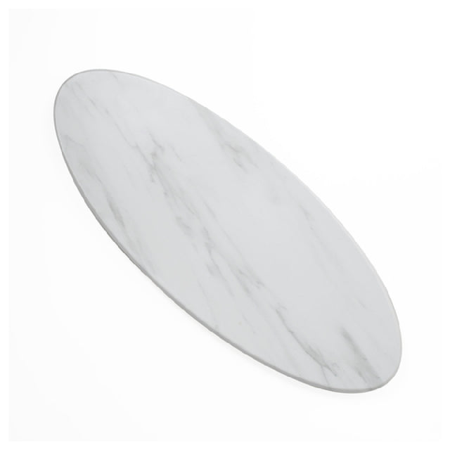 American Metalcraft MW25 Serving Board 25-1/2"L X 10-1/4"W X 1-1/8"H Oval