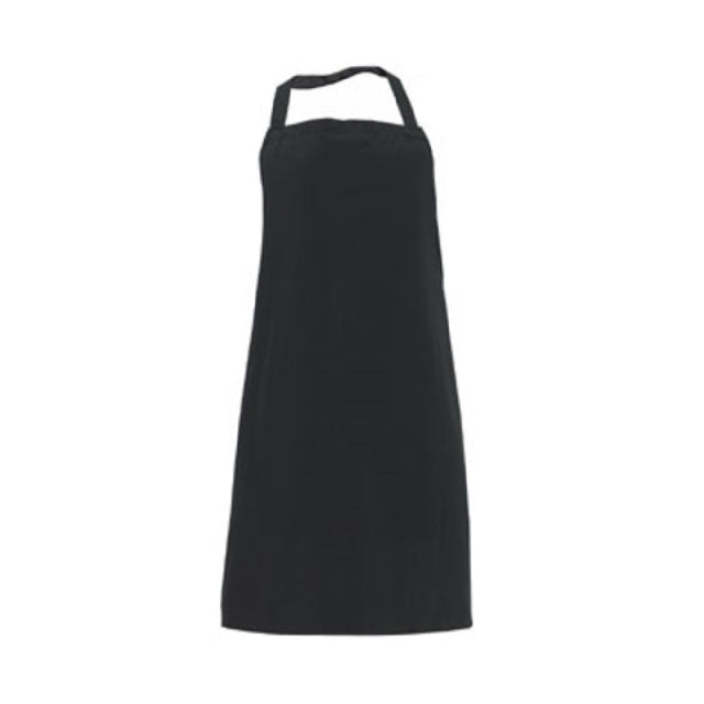 John Ritzenthaler Company 600PS-NP-BK Chef Revival® Bib Apron 27" X 32" No Pockets