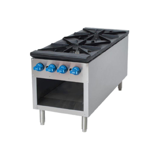 Comstock-Castle 2CSP18 Stock Pot Range Gas 18" Wide