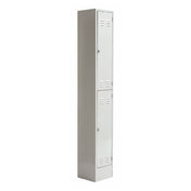 Hubert 11851 - Locker, 2-tier, 12" X 18" X 72"H
