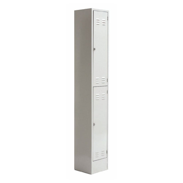 Hubert 11851 - Locker, 2-tier, 12" X 18" X 72"H