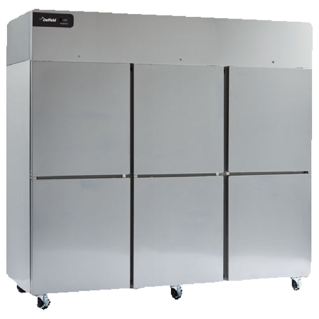Delfield GBR3P-SH Coolscapes® Reach-In Refrigerator Three-section 83" W
