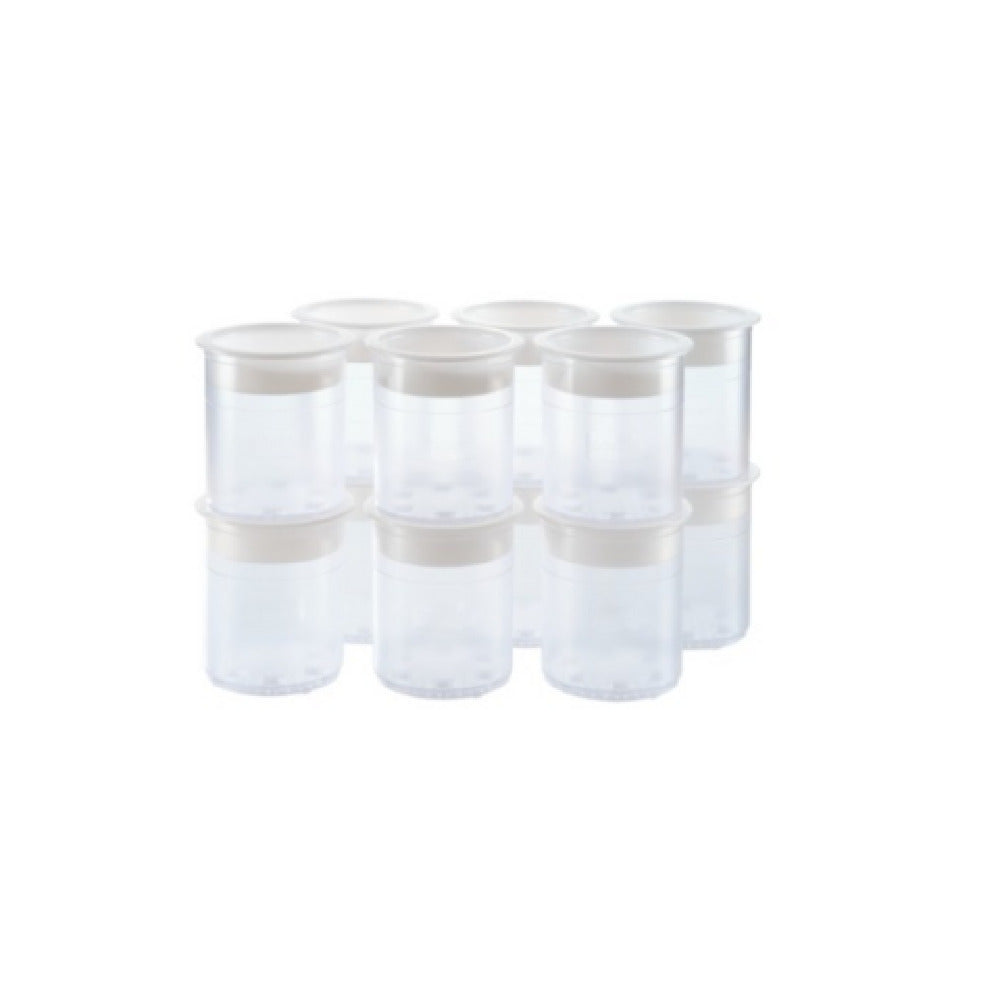JB Prince P700 B (12) Synthetic Beakers Plastic Clear