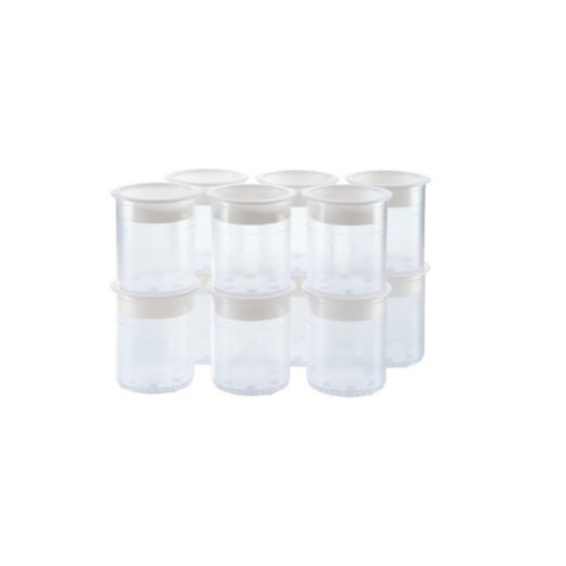 JB Prince P700 B (12) Synthetic Beakers Plastic Clear