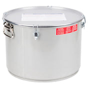 MirOil USA 60L Low Profile Filter Pot For Safer Filtering & Handling Of Hot Oil 55 Lb. Oil Capacity