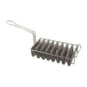 Thunder Group SLTA08 Taco Basket 21-1/4" X 6-3/4" X 9"H Moulds Up To 8 Shells