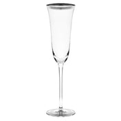 10 Strawberry St WINSR-FLUTE-SLV - Optic Flute, 5-1/2 Oz., Dishwasher Safe