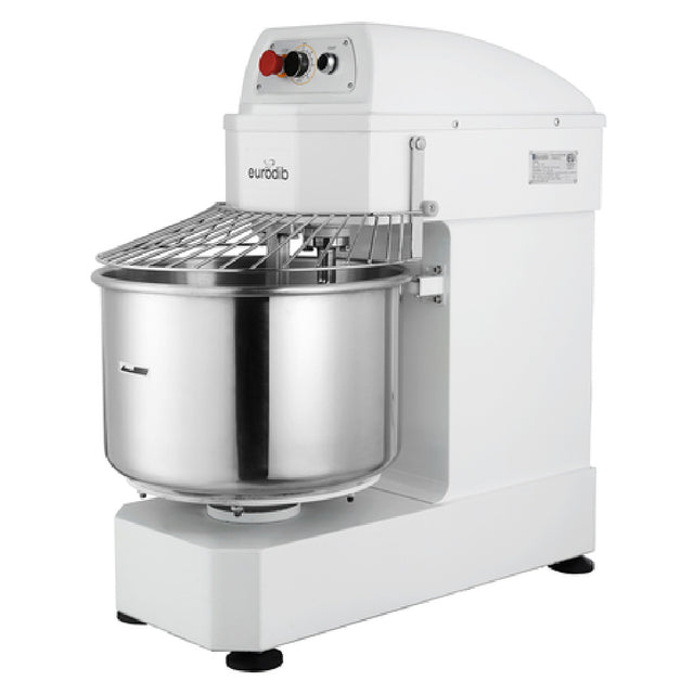Eurodib LM40TETL Spiral Mixer 40 Qt. Capacity 35 Lb. Maximum Kneading Capacity