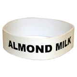 Service Ideas FBALMONDMILK Flavorband Label "Almond Milk" For 4" Dia. Carafes