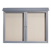 Aarco PLD4052-2-2 Message Center 52"W X 40"H Wall Mounted