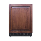 Summit FF6BK2SSRSIFLHD All-Refrigerator 24" Wide 5.5 Cu.ft