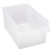 Quantum QSB810CLCS - Economy Shelf Bin, Nesting, 11-1/8"W X 17-7/8"L X 8"H