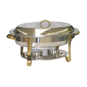 Thunder Group SLRCF0836GH Chafer 6 Quart Oval