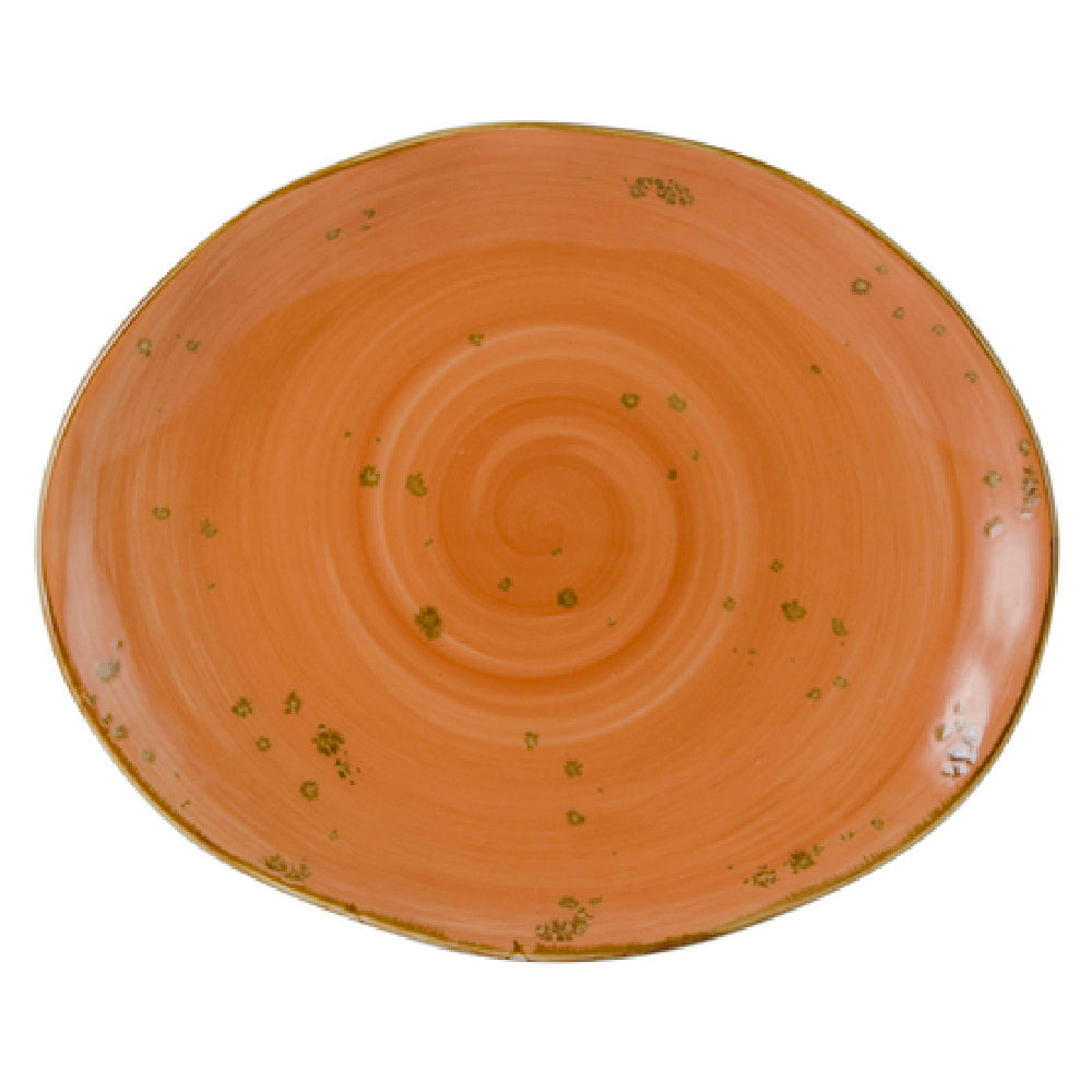 Tuxton GGC-023 Platter 13-1/4" X 11" Free Form