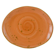 Tuxton GGC-023 Platter 13-1/4" X 11" Free Form