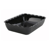 Winco CRK-13K Deli Crock 13" X 10" X 3" Rectangular