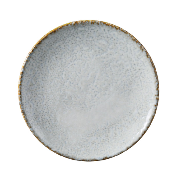 Yanco IB-707 - Iris Blue Plate, 7 1/4" X 3/4", Coupe