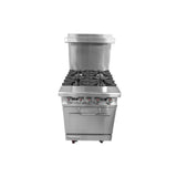 Connerton Cooking CN24-2-12G_LP Restaurant Range Gas 24"W X 34"D
