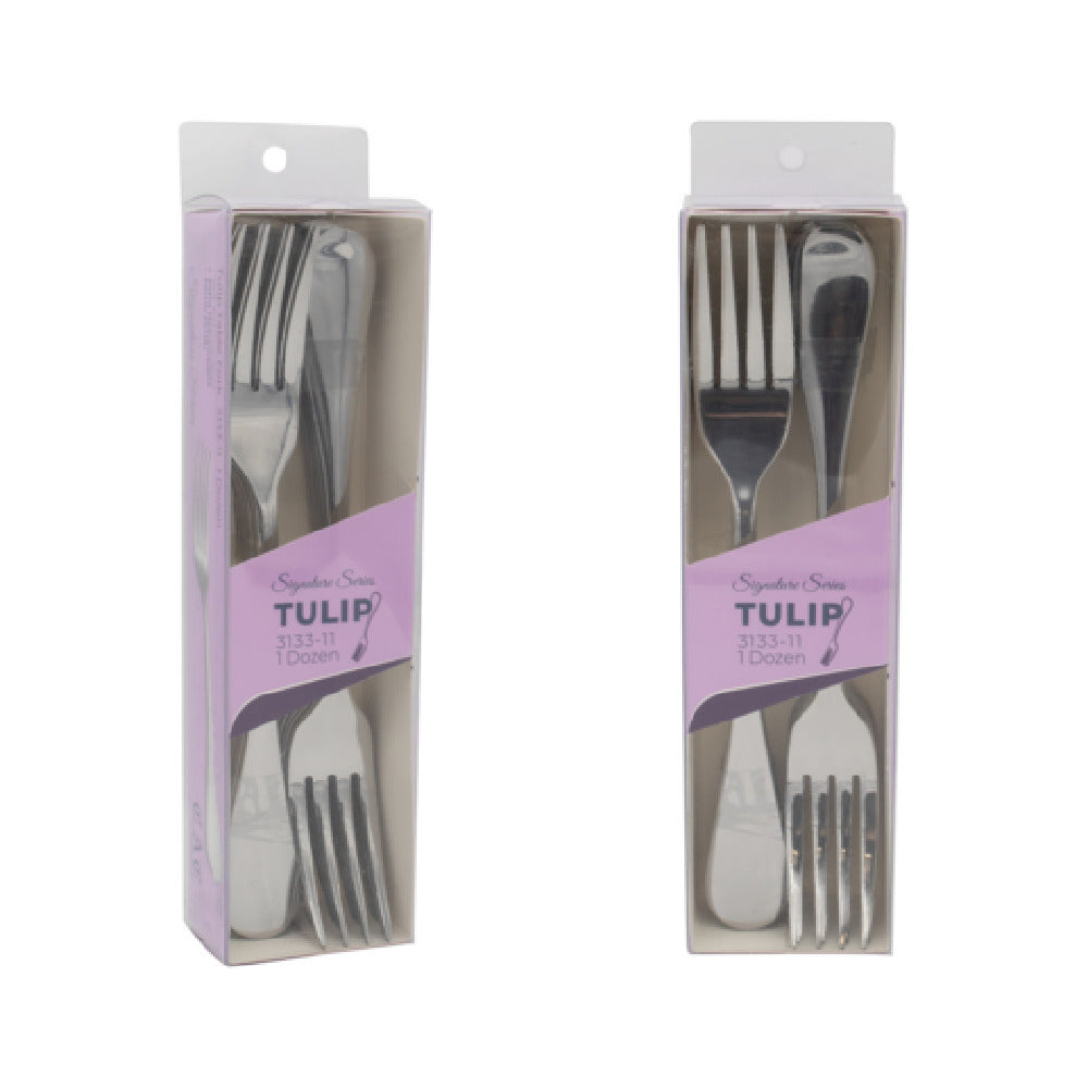 CAC China 3133-11 Tulip CPK Table Fork 8-1/4"L Heavy Weight