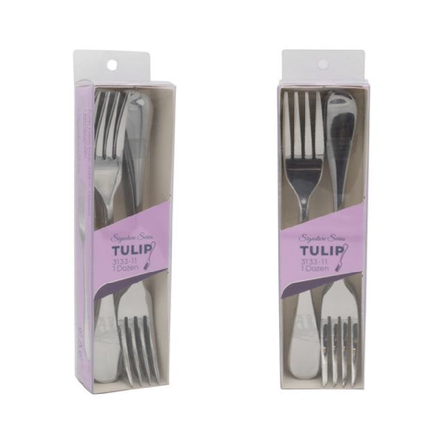 CAC China 3133-11 Tulip CPK Table Fork 8-1/4"L Heavy Weight