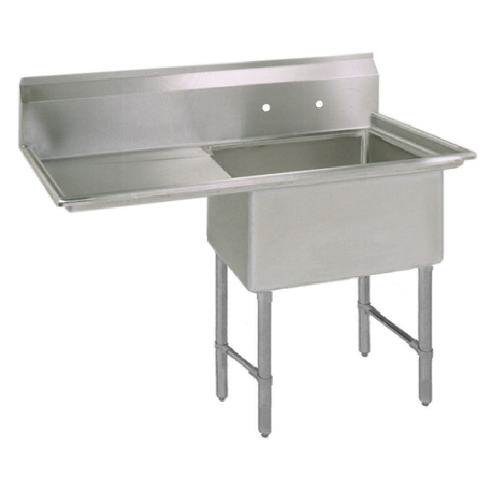BK Resources BKS-1-18-12-18LS Sink One Compartment 38-1/2"W X 23-13/16"D X 43-3/4"H Overall Size