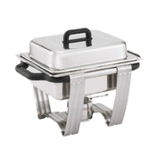 Vollrath 99870 Dakota™ Half-Size Chafer 4.1 Quart (3.8L) 18/8 Stainless Steel With Satin-finish Embossed Legs