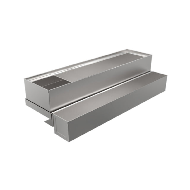 Krowne DCS6-24G - Death & Co Adaptive Scupper Unit, Garnish Box, 6" X 24"