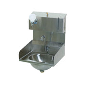 Eagle HSA-10-FDPE-LRS-2X Hand Sink Wall Mount 13-1/2" Wide X 9-3/4" Front-to-back X 6-3/4" Deep Bowl