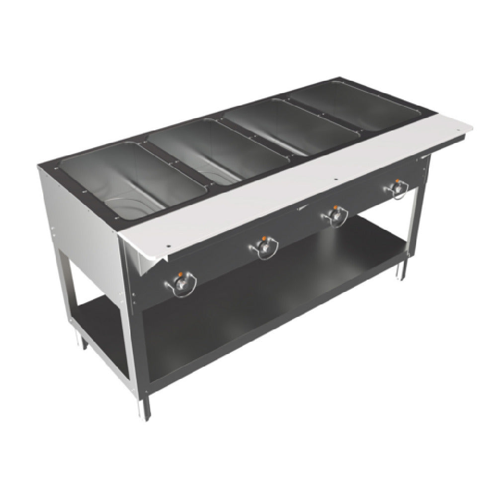 BK Resources ST-4 Steam Table Electric 4-pan Open Well Design