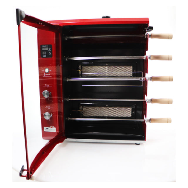 Skyfood Equipment BG-05LXK RED Brazilian Flame Outdoor Rotisserie Portable LP Gas