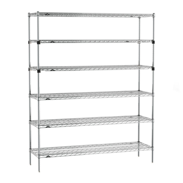 Metro SEZ-186074C-S-42 Super Erecta® Starter Shelving Unit 60"W X 18"D X 74"H