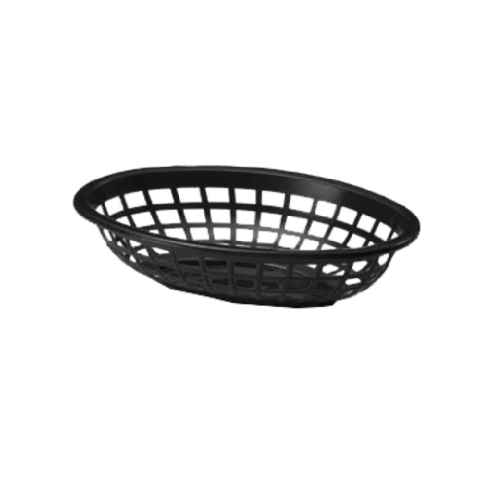 TableCraft Products 1071BR - Side Order Basket, 8" X 5-1/4" X 2", Oval