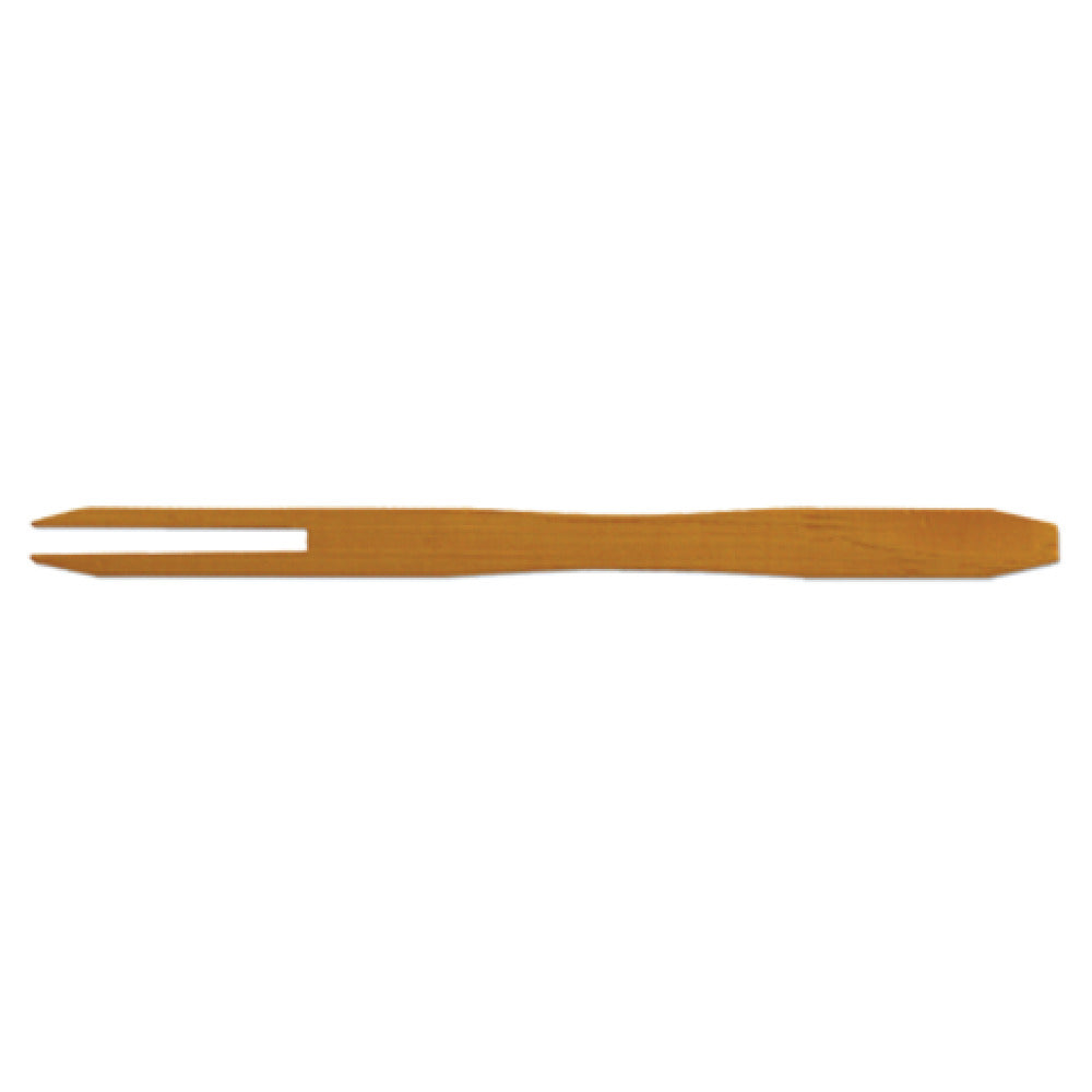 JB Prince R647 Comatec Disposable Tasting Fork 6-1/2" Biodegradable