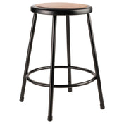 National Public Seating 6224-10 NPS® Heavy Duty Steel Stool 24" 14" Round Seat