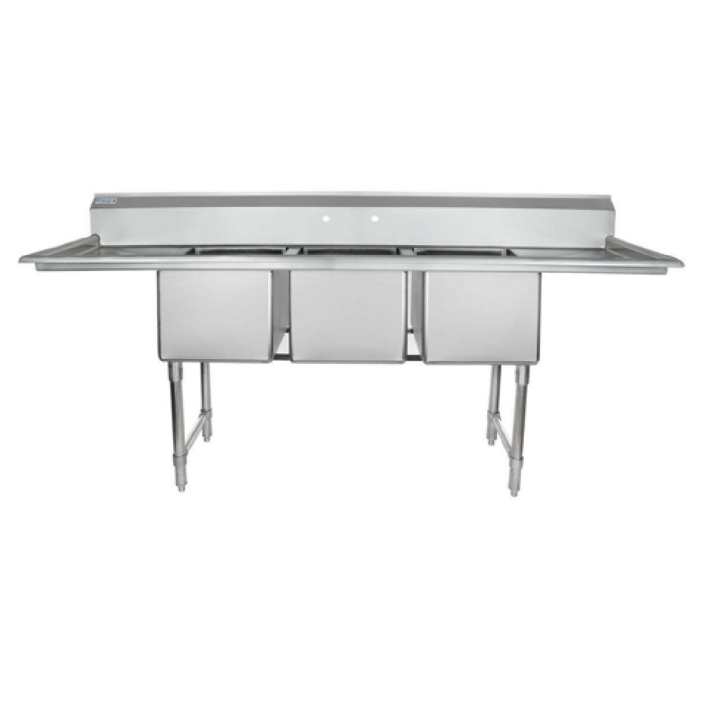 Empura EHD31620LR18 - Sink, 88"W X 25.5"D X 44.25"H, (3) Compartment